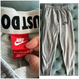 Nike Sportswear Joggers Mens S  Gray Club Fleece Sweatpants Training Pull On